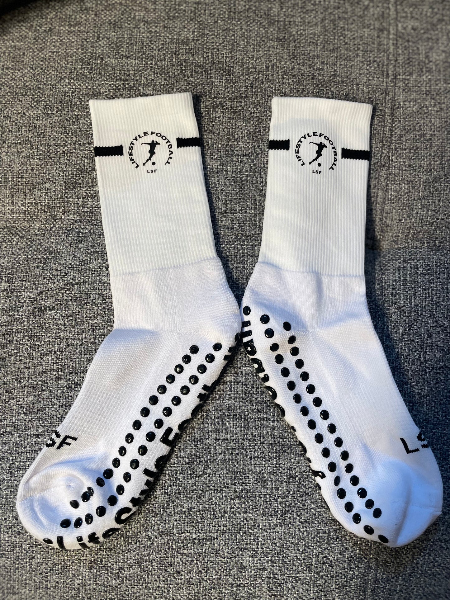 White Grip Socks 1.0